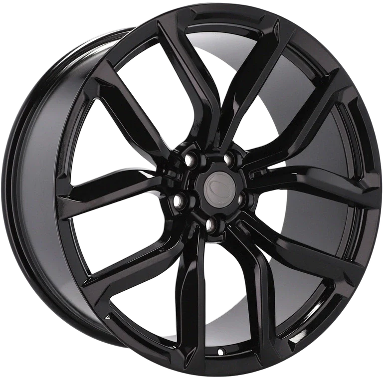 Alu kola pro Land Rover XE328 9.5x22 5x108 ET42 63.4 Black Half Matt | Wheelsup.cz