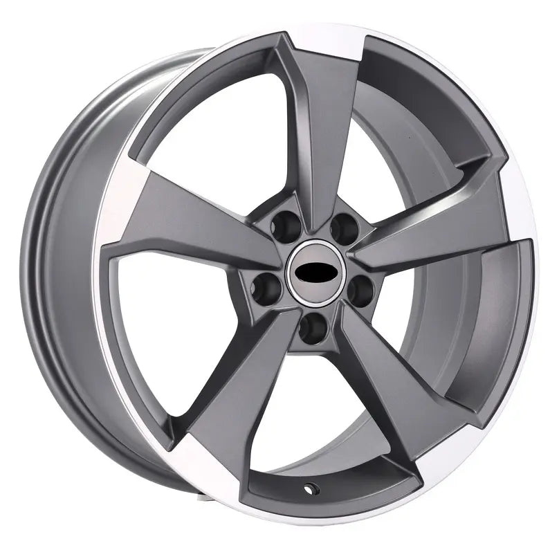 Alu kola pro Audi XE351 8x18 5x112 ET45 66.6 Grey Polished Half Matt | Wheelsup.cz