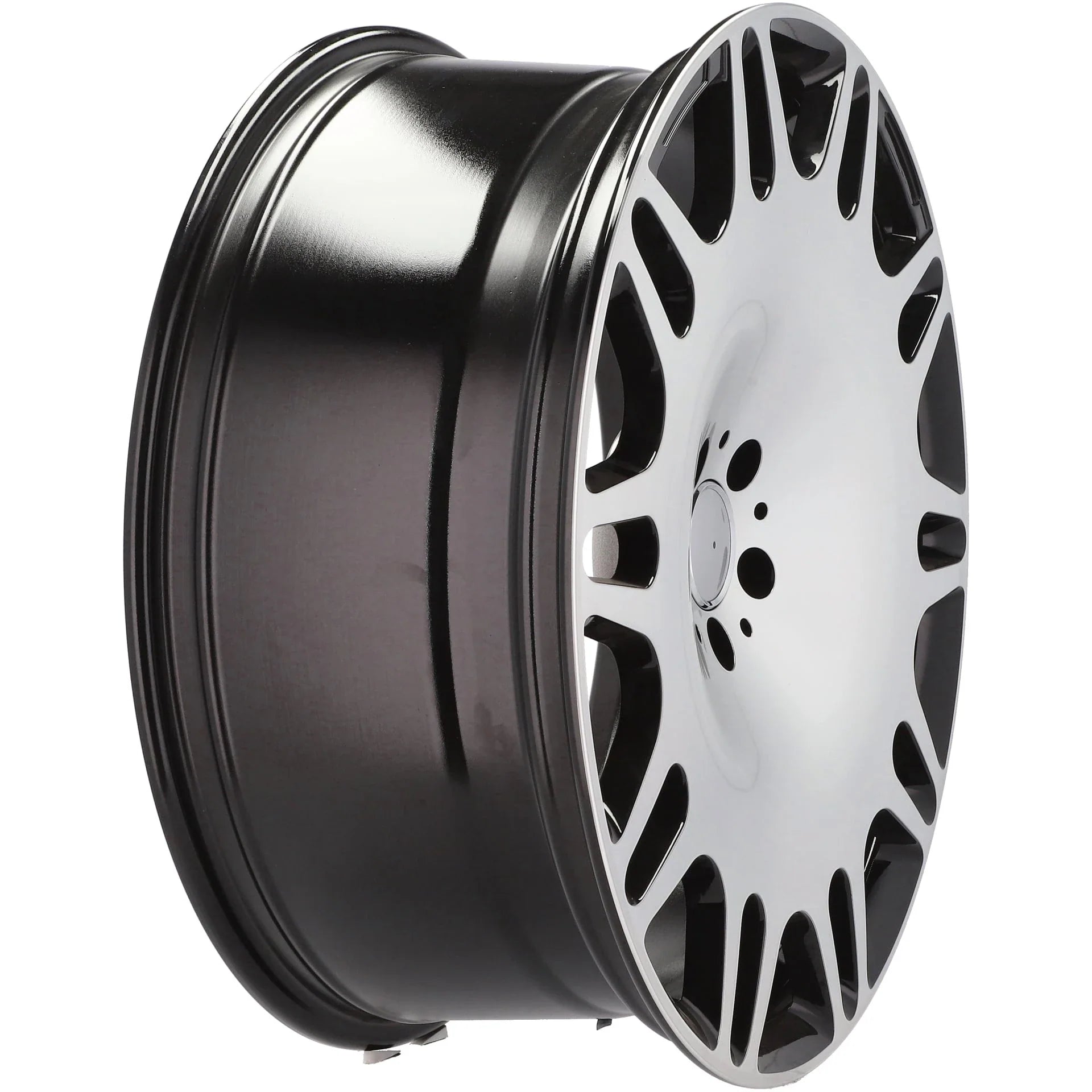 Alu kola pro Mercedes XE629 10.5x22 5x112 ET38 66.6 Black Polished | Wheelsup.cz