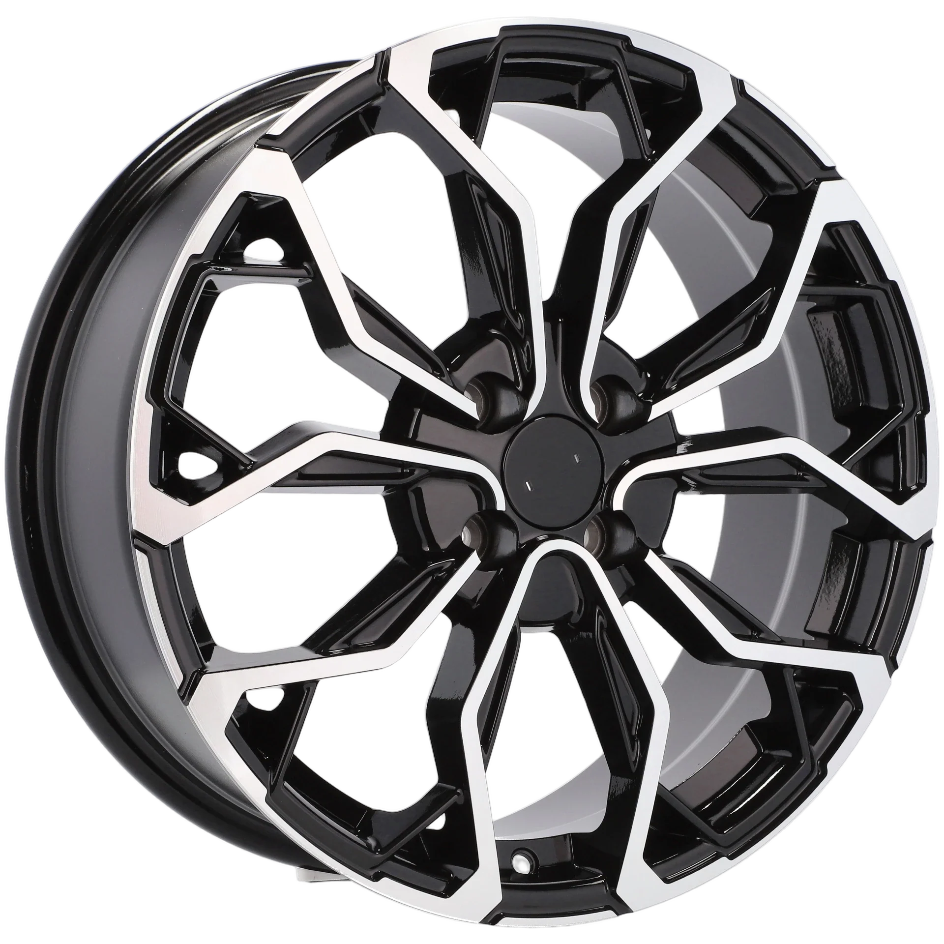 Alu kola pro Renault XF260 7x17 5x114.3 ET43 66.1 Black Polished | Wheelsup.cz