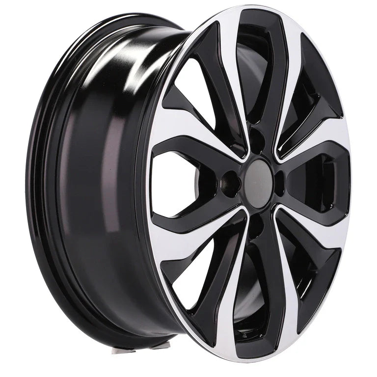 Alu kola pro Hyundai XF275 6x15 4x100 ET45 54.1 Black Polished | Wheelsup.cz