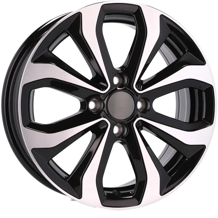 Alu kola pro Hyundai XF275 6x15 4x100 ET45 54.1 Black Polished | Wheelsup.cz