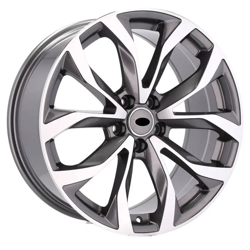 Alu kola pro Audi XF562 8x18 5x112 ET39 66.6 Grey Polished