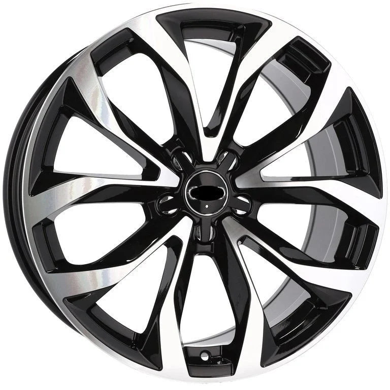Alu kola pro Audi XF562 7.5x17 5x112 ET40 66.6 Black Polished | Wheelsup.cz