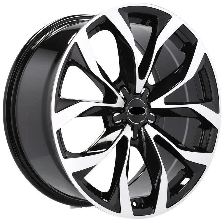 Alu kola pro Audi XF562 7.5x17 5x112 ET40 66.6 Black Polished | Wheelsup.cz