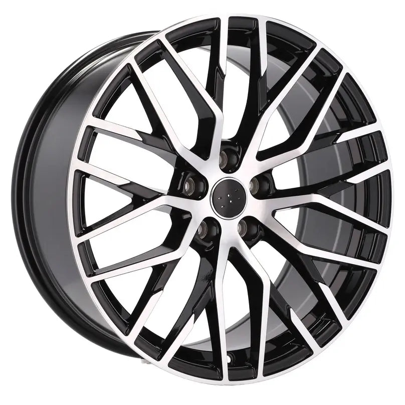 Alu kola pro Audi XFE30 8.5x19 5x112 ET35 66.6 Black Polished