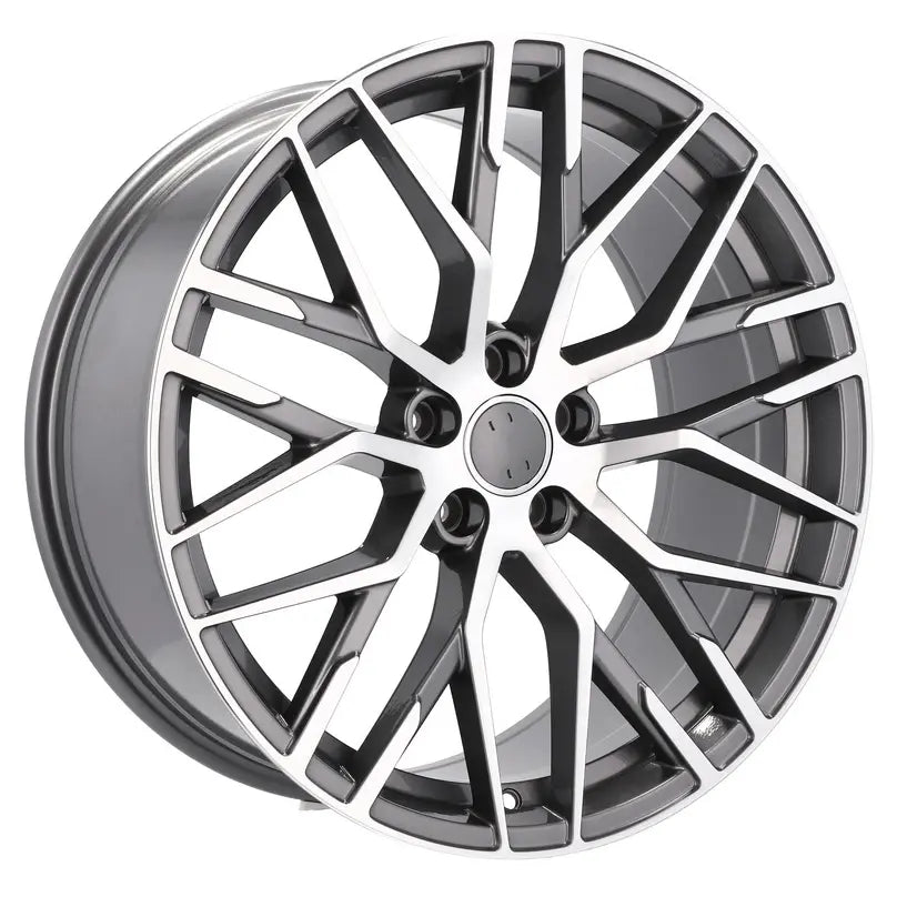 Alu kola pro Audi XFE30 8.5x19 5x112 ET40 66.6 Grey Polished