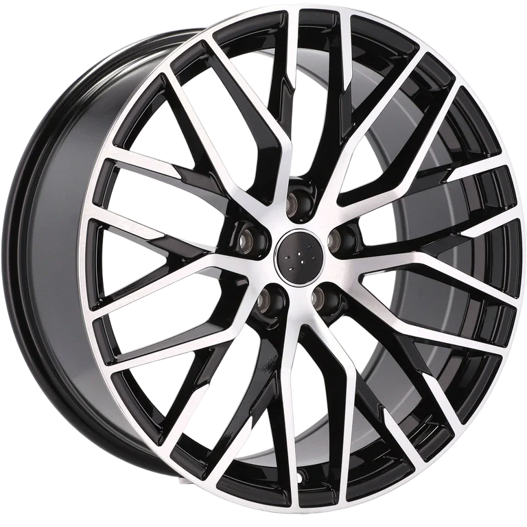Alu kola pro Audi XFE30 8x18 5x112 ET40 66.6 Black Polished | Wheelsup.cz