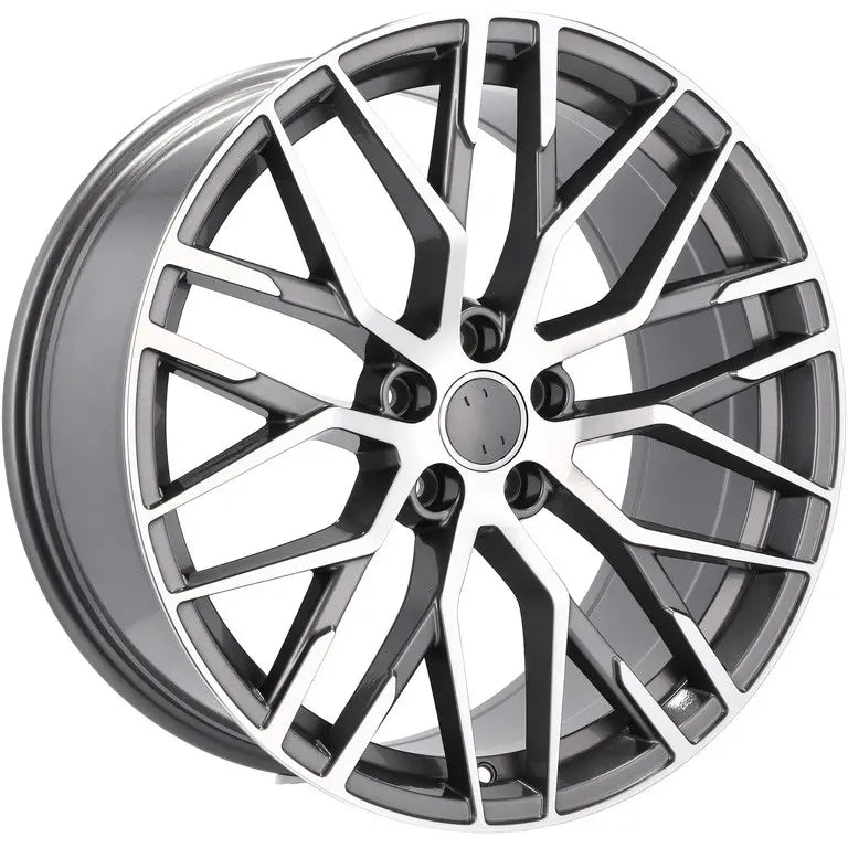 Alu kola pro Audi XFE30 8.5x19 5x112 ET40 66.6 Grey Polished | Wheelsup.cz