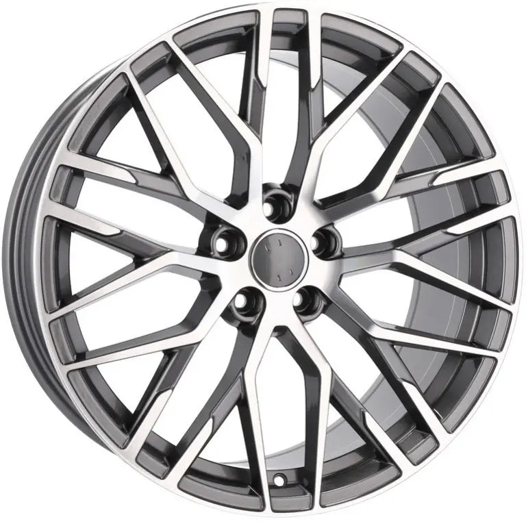 Alu kola pro Audi XFE30 8.5x19 5x112 ET40 66.6 Grey Polished | Wheelsup.cz
