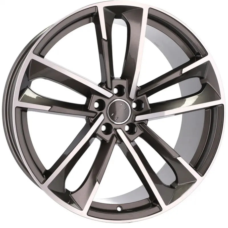 Alu kola pro Audi XFE81 8.5x19 5x112 ET27 66.6 Grey Polished | Wheelsup.cz