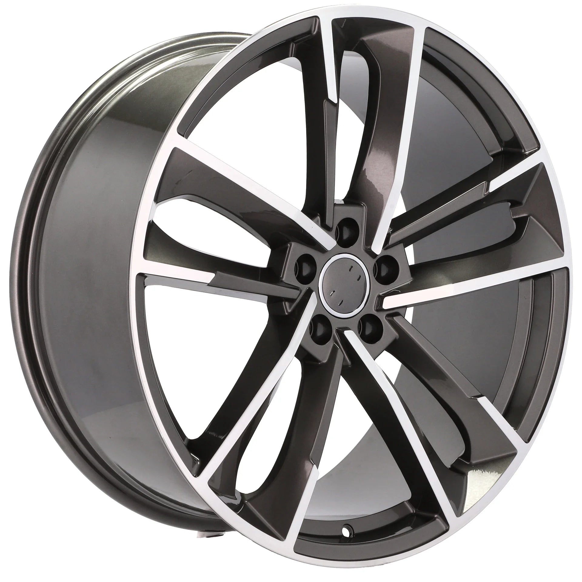 Alu kola pro Audi XFE81 9x21 5x112 ET33 66.6 Grey Polished | Wheelsup.cz