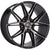 Alu kola HAXER Y0036 8x18 5x114.3 ET40 73.1 Black & Tinted Face