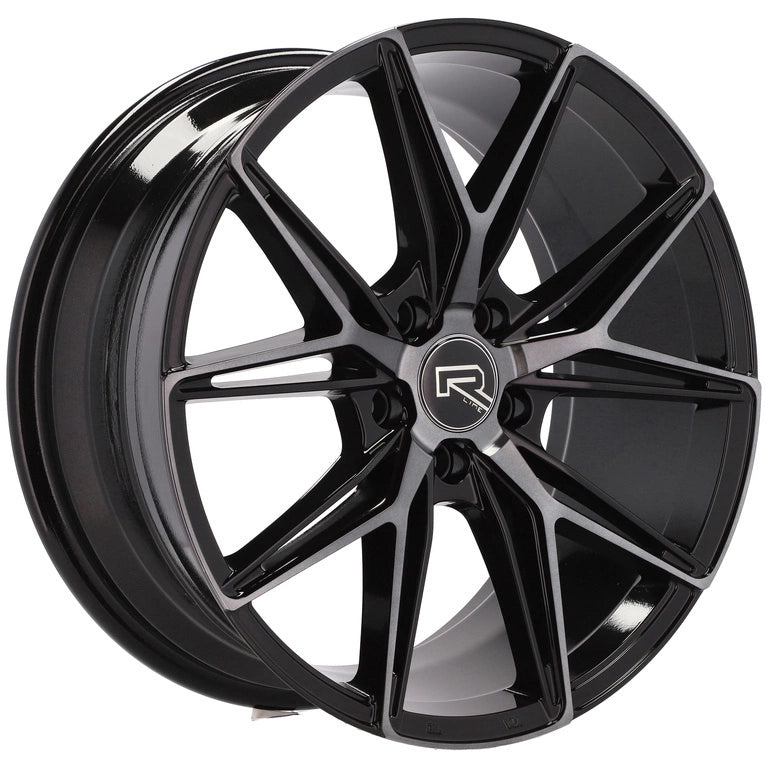 Alu kola HAXER Y0036 8x18 5x114.3 ET40 73.1 Black & Tinted Face | Wheelsup.cz