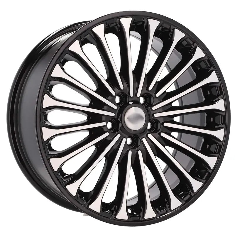 Alu kola pro Ford Y0056 7x17 5x108 ET50 63.4 Black Polished | Wheelsup.cz