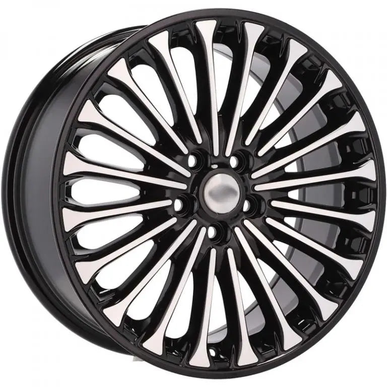Alu kola pro Ford Y0056 7x17 5x108 ET50 63.4 Black Polished | Wheelsup.cz