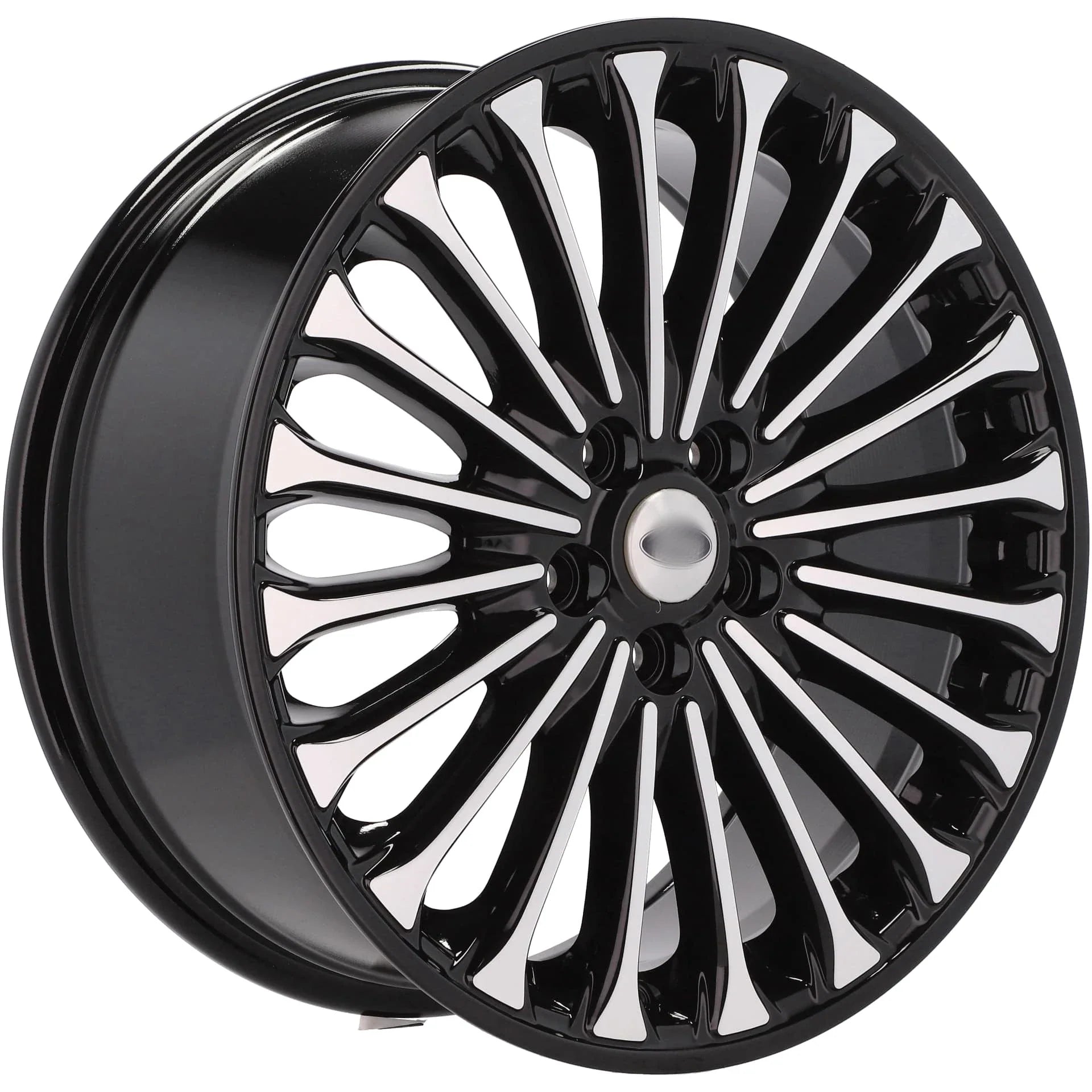 Alu kola pro Ford Y0056 8x18 5x108 ET55 63.4 Black Polished | Wheelsup.cz