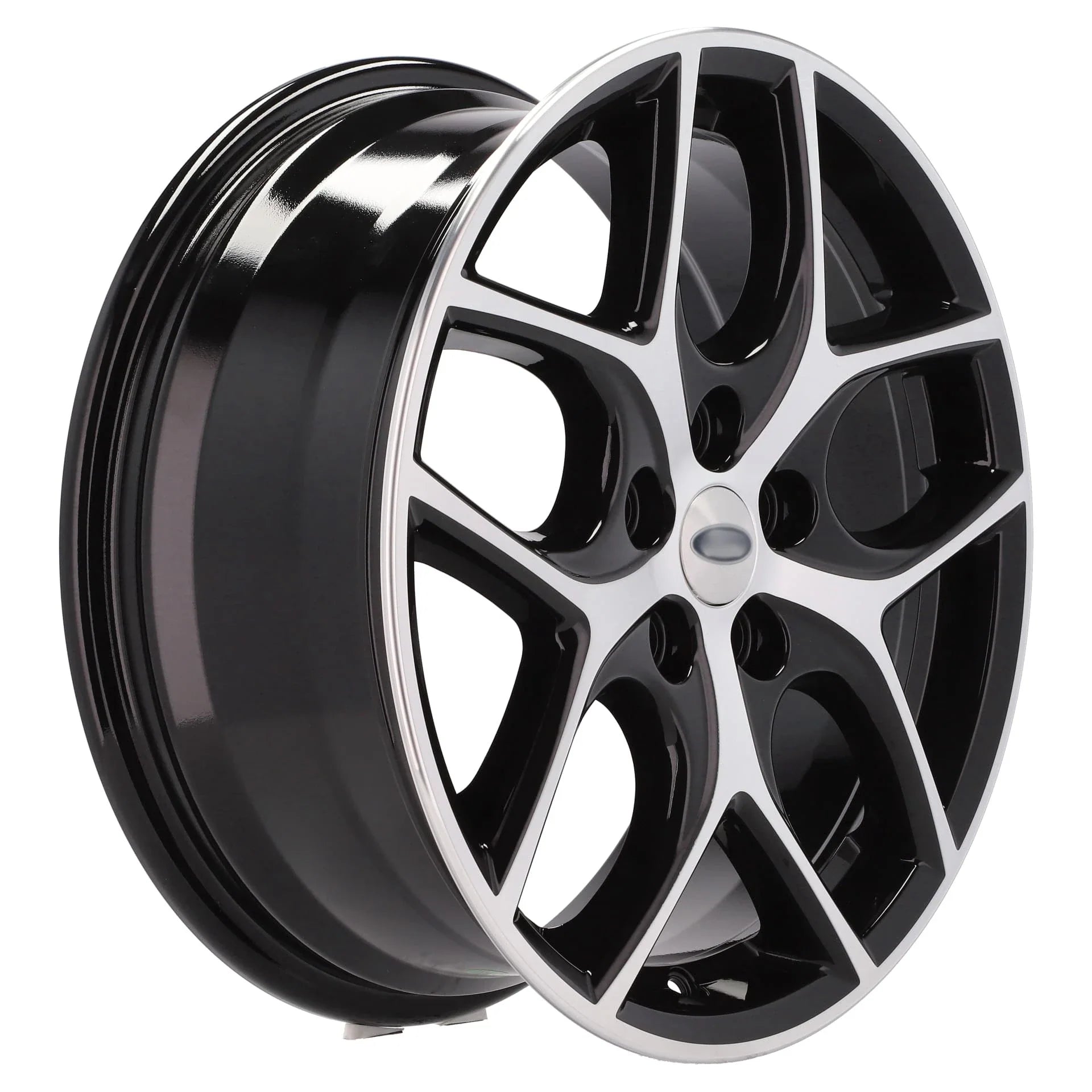 Alu kola pro Ford Y0058 7x17 5x108 ET50 63.4 Black Polished | Wheelsup.cz