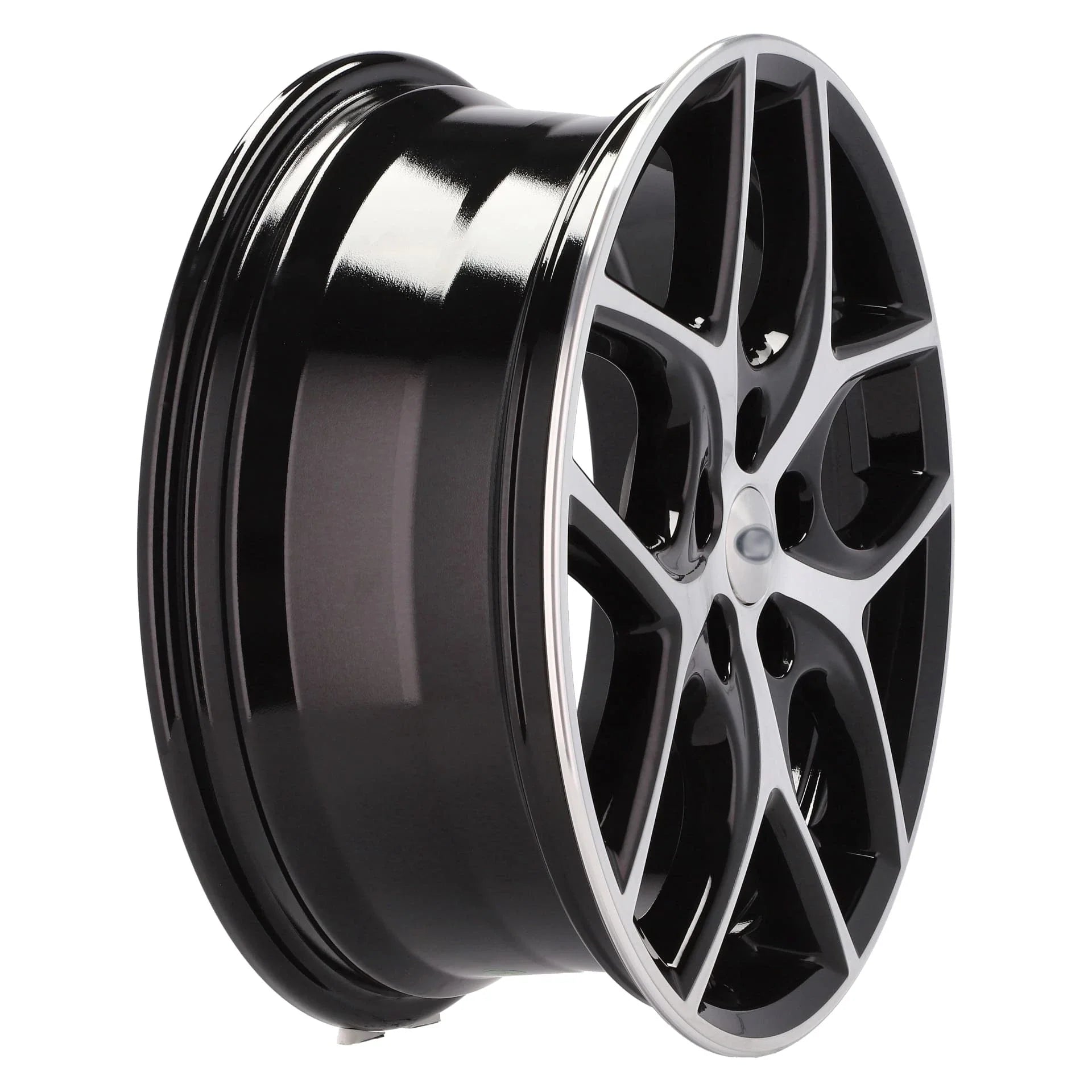 Alu kola pro Ford Y0058 7x17 5x108 ET50 63.4 Black Polished | Wheelsup.cz