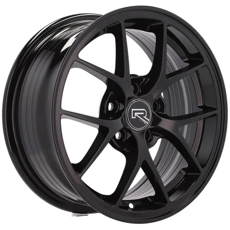 Alu kola Racing Line Y0134 7x16 5x110 ET41 65.1 Black Half Matt | Wheelsup.cz