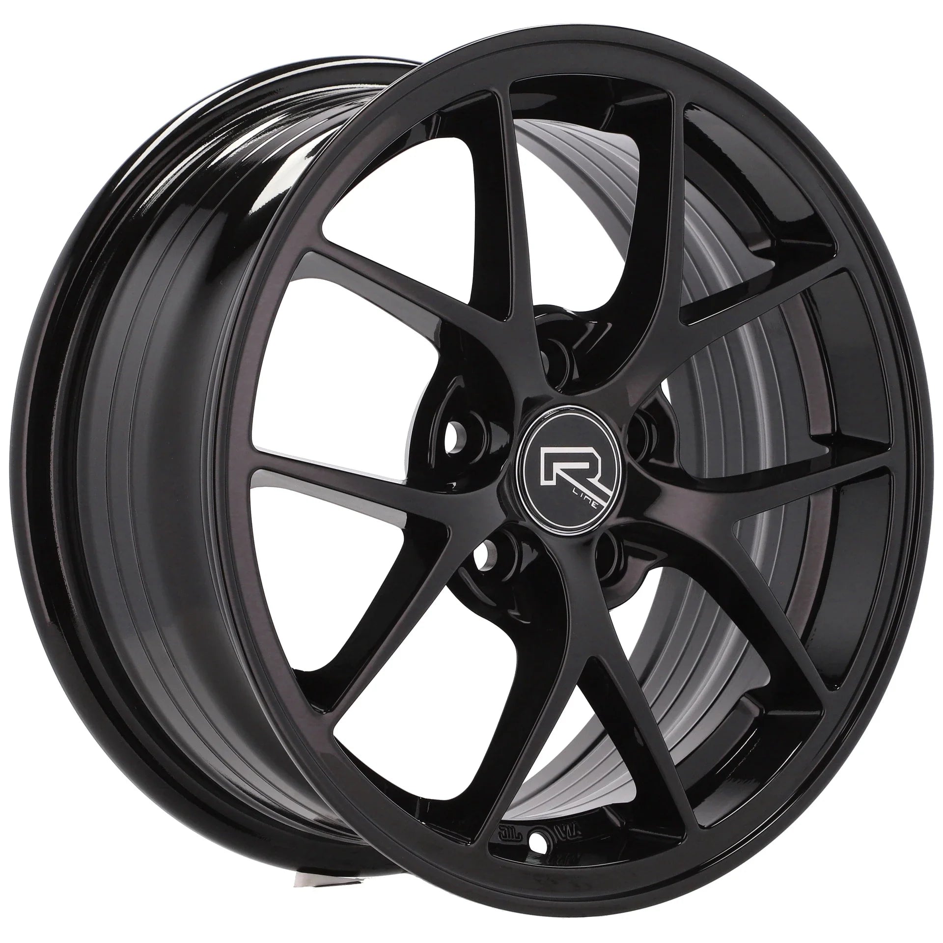 Alu kola Racing Line Y0134 6.5x15 5x114.3 ET40 67.1 Black | Wheelsup.cz