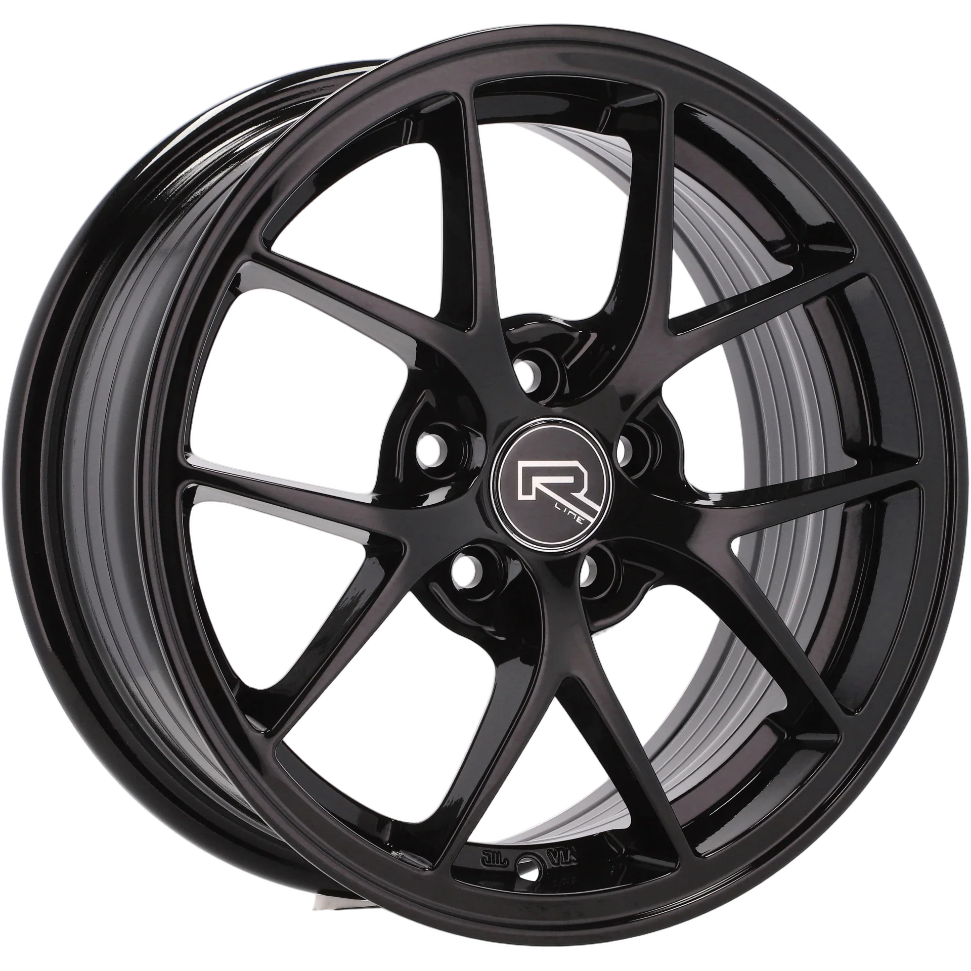 Alu kola Racing Line Y0134 6.5x15 5x114.3 ET40 67.1 Black | Wheelsup.cz