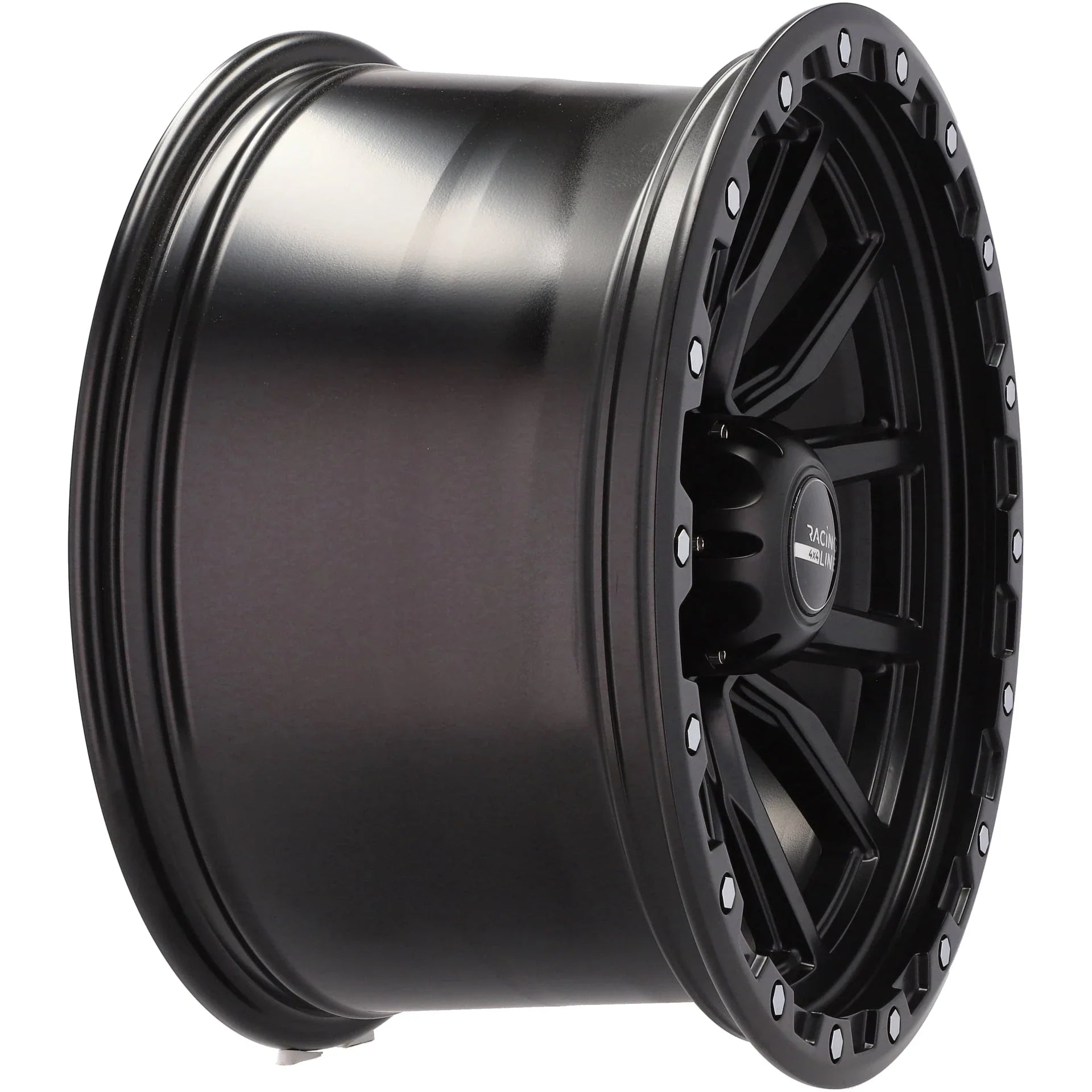 Alu kola pro Offroad Y0156 10x18 6x139.7 ET-18 110.1 Black Half Matt | Wheelsup.cz