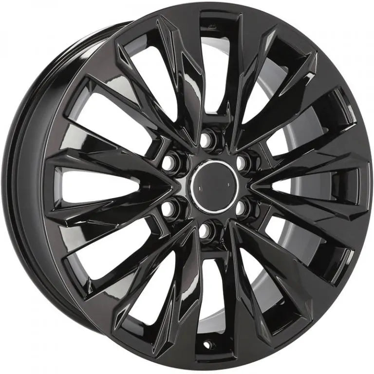 Alu kola pro Toyota Y0185 8x20 6x139.7 ET45 Black | Wheelsup.cz