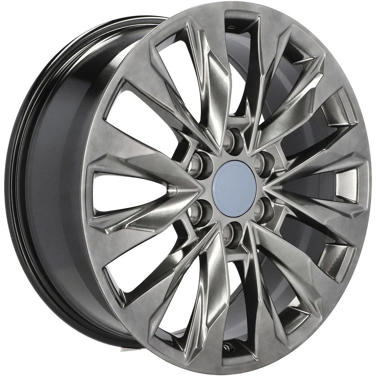 Alu kola pro Toyota Y0185 8x20 6x139.7 ET60 Hyper Black | Wheelsup.cz