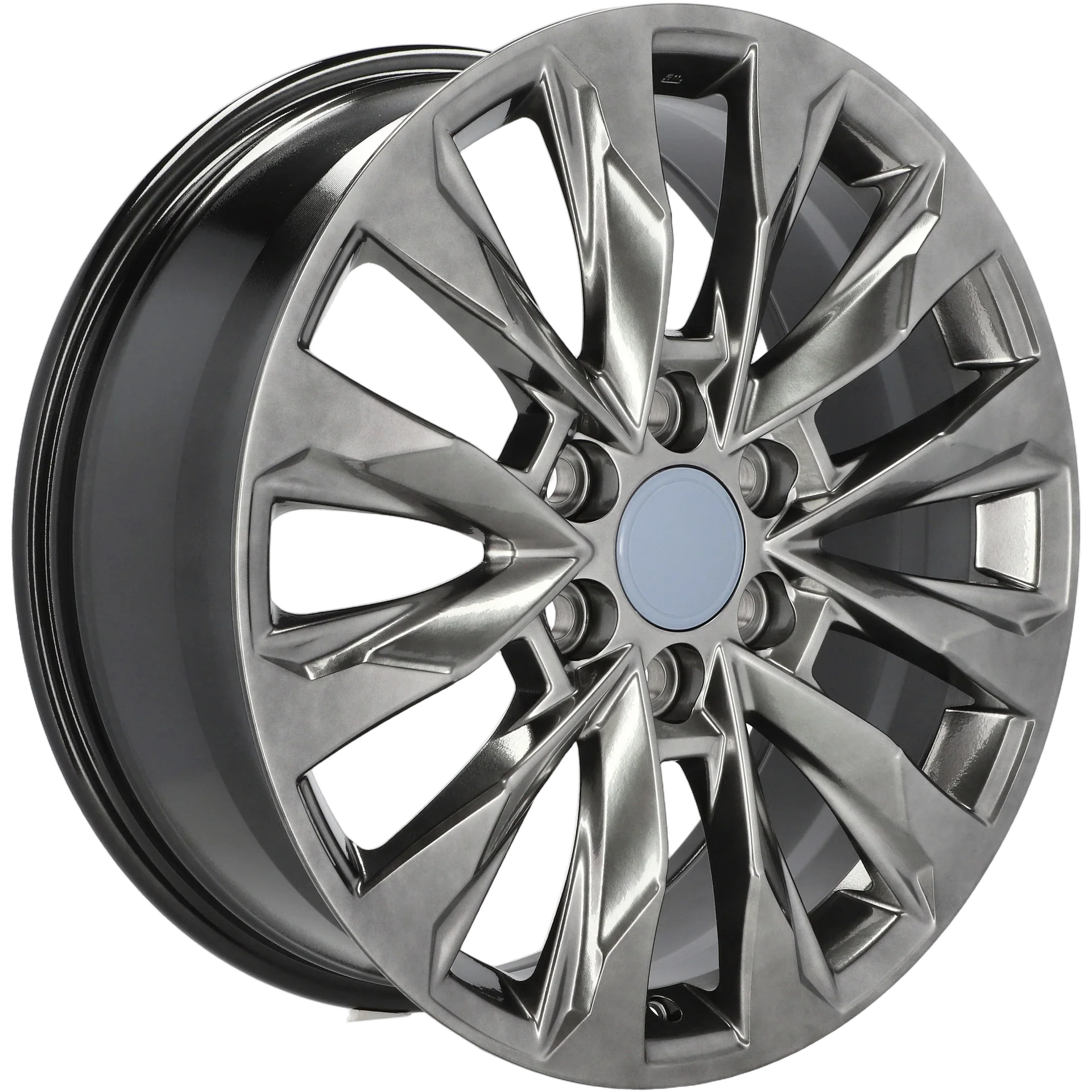 Alu kola pro Toyota Y0185 8x20 6x139.7 ET60 Hyper Black | Wheelsup.cz