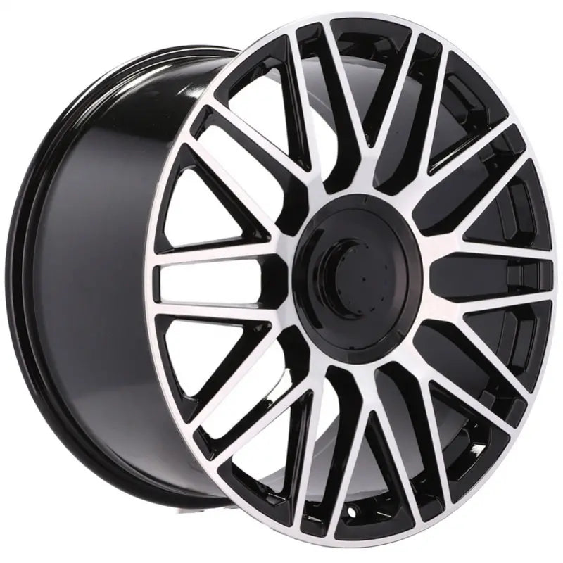 Alu kola pro Mercedes Y0207 8.5x19 5x112 ET40 66.6 Black Polished | Wheelsup.cz