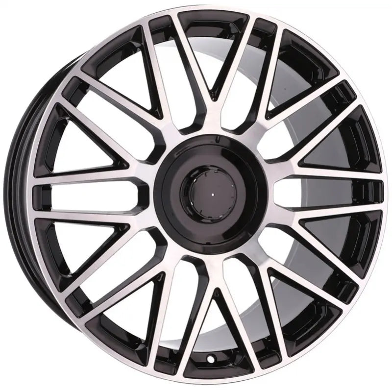 Alu kola pro Mercedes Y0207 9.5x20 5x112 ET45 66.6 Black Polished | Wheelsup.cz