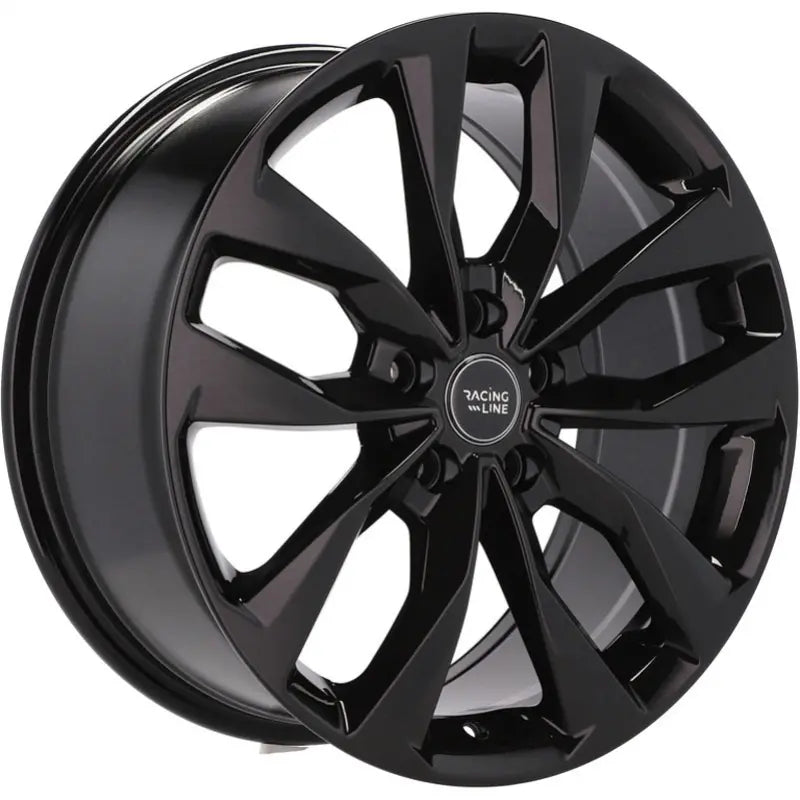 Alu kola Racing Line Y1144 8x18 5x108 ET45 67.1 Black | Wheelsup.cz