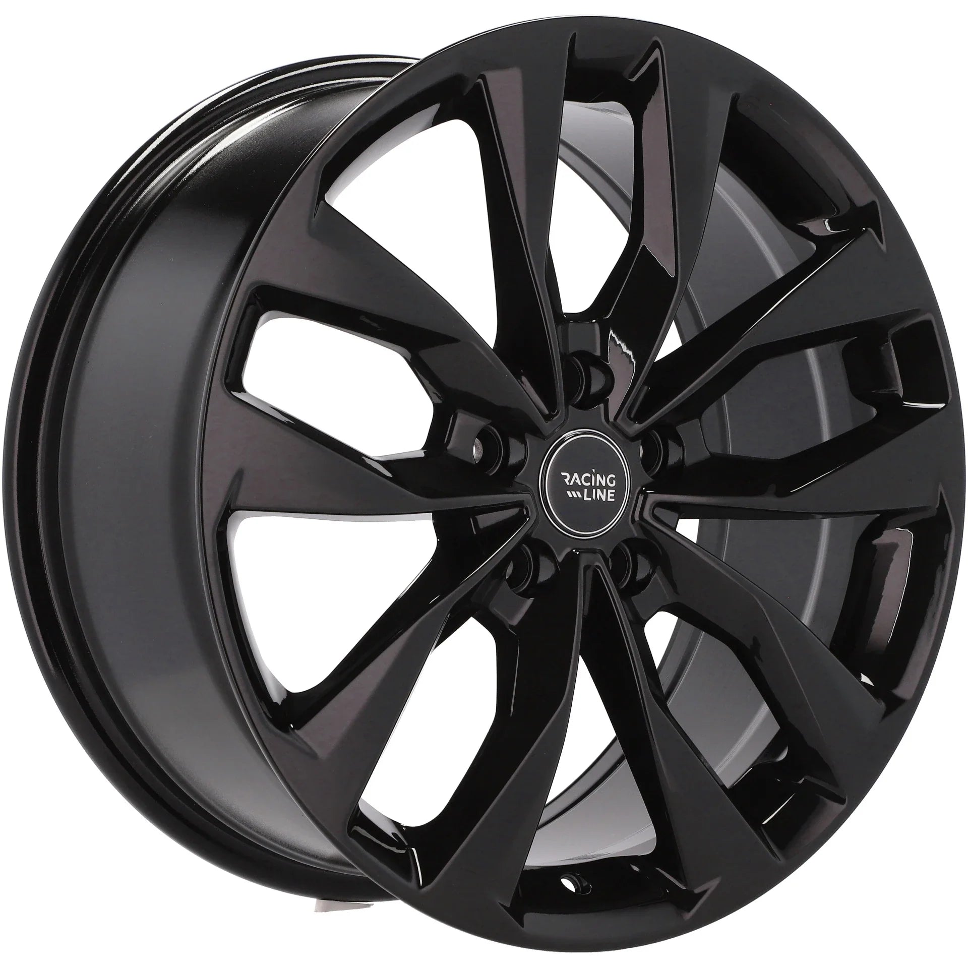 Alu kola Racing Line Y1144 8x19 5x108 ET45 67.1 Black | Wheelsup.cz