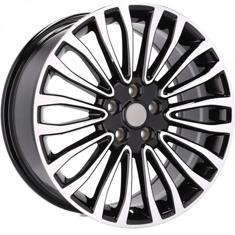 Alu kola pro Ford Y1158 7x17 5x108 ET50 63.4 Black Polished | Wheelsup.cz