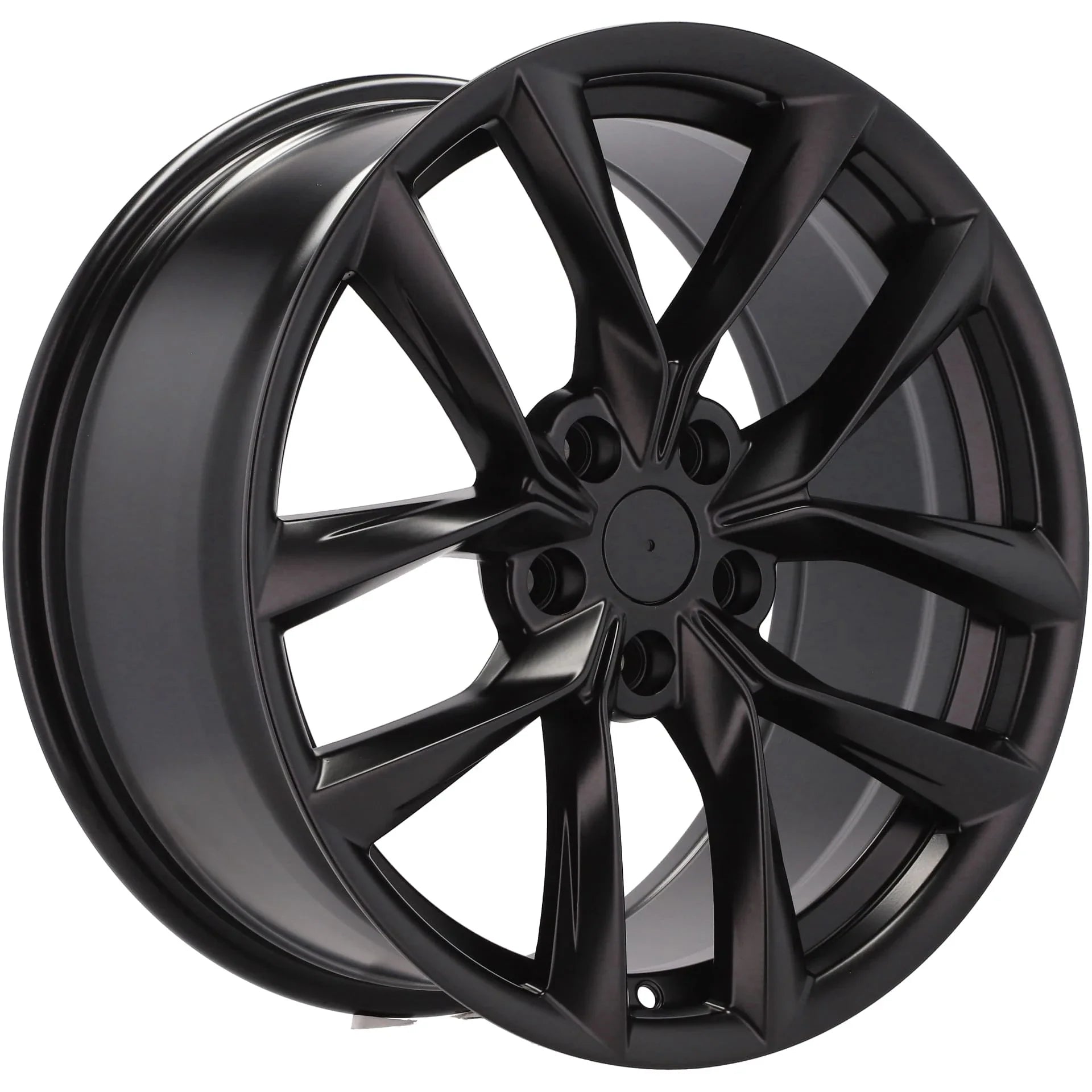 Alu kola pro Tesla Y1168 8.5x18 5x114.3 ET40 64.1 Black Half Matt | Wheelsup.cz