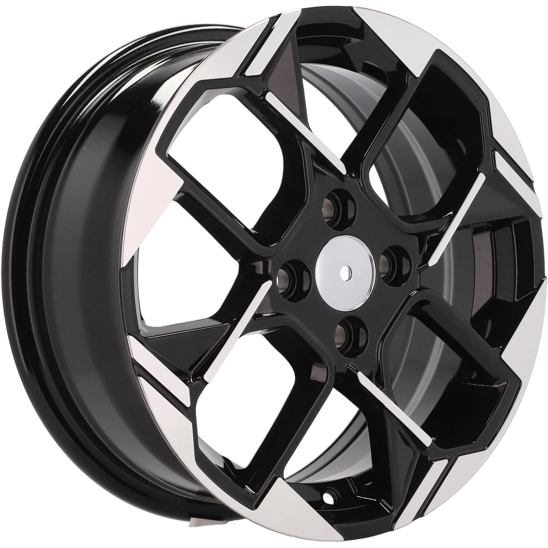 Alu kola pro Kia Y1184 6x15 4x100 ET51 54.1 Black Polished | Wheelsup.cz