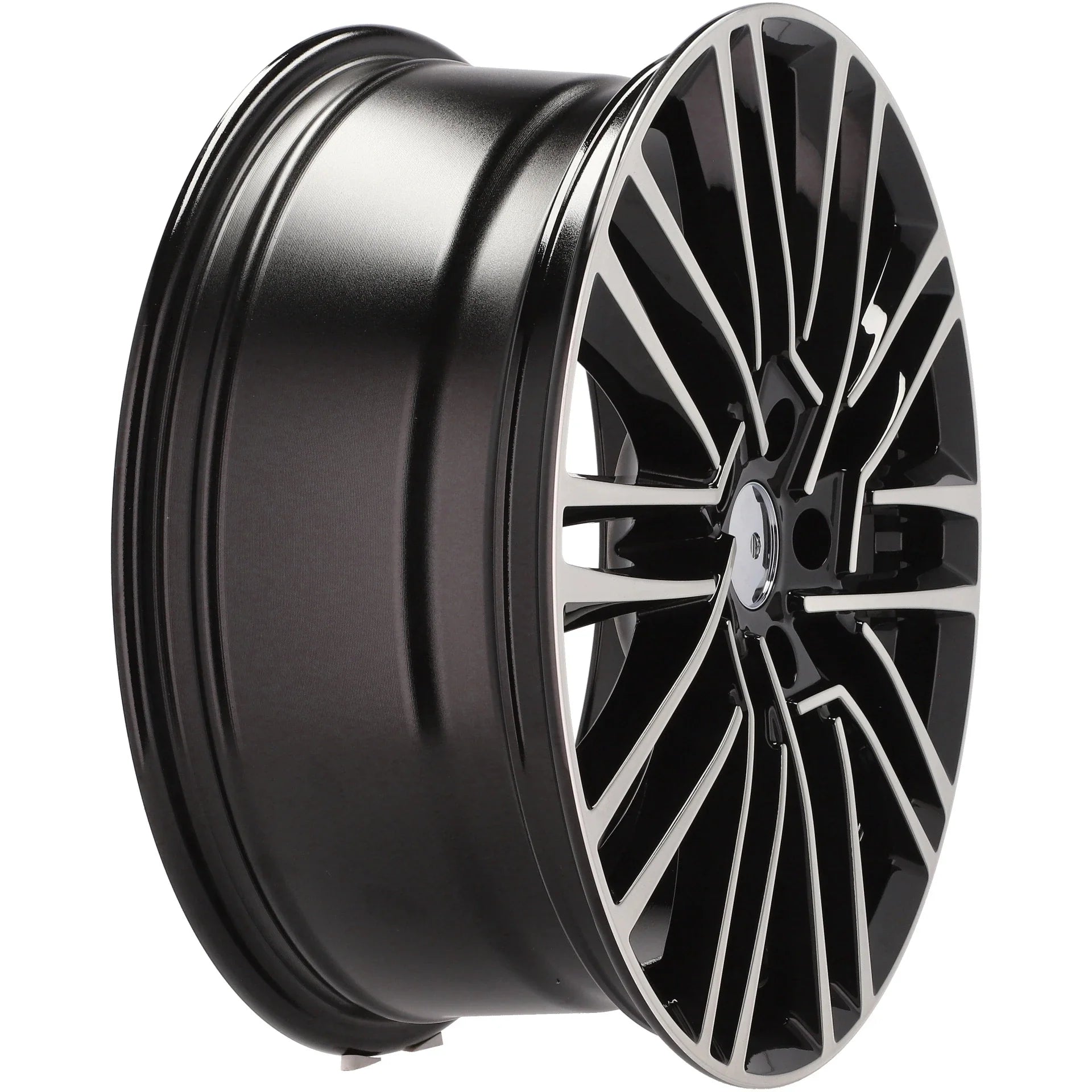 Alu kola pro Škoda Y1191 7.5x18 5x112 ET48 57.1 Black Polished | Wheelsup.cz