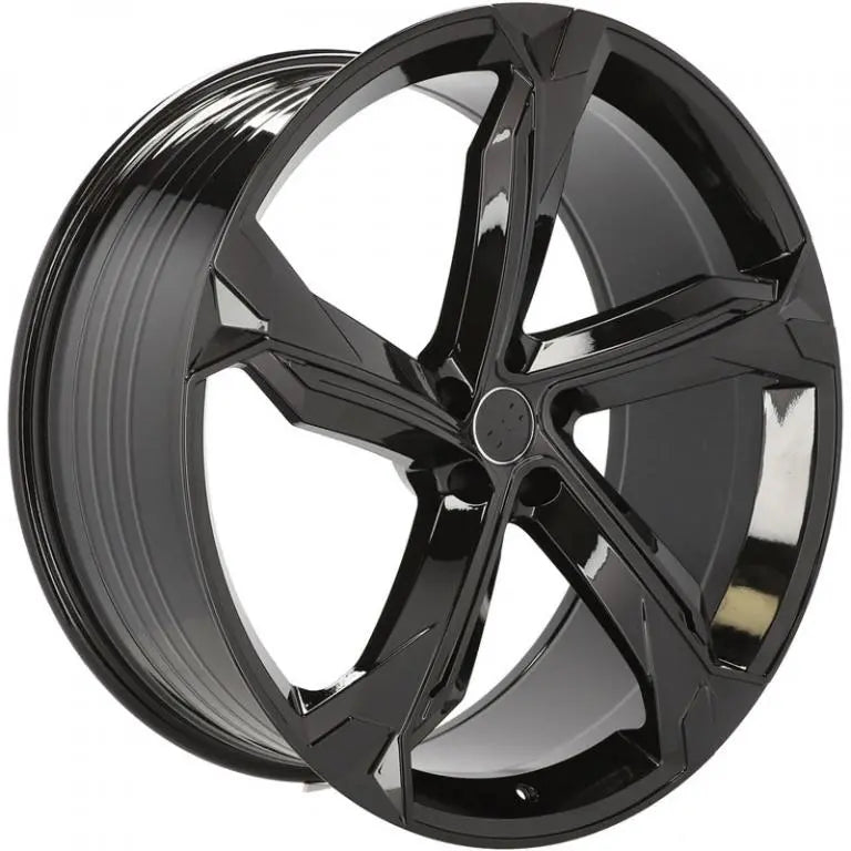 Alu kola pro Audi Y1201 9.5x22 5x112 ET26 66.6 Black | Wheelsup.cz