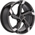 Alu kola pro Audi Y1201 9x20 5x112 ET38 66.6 Black Polished Half Matt