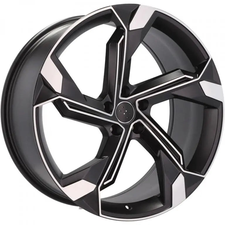 Alu kola pro Audi Y1201 9x21 5x112 ET31 66.6 Black Polished | Wheelsup.cz