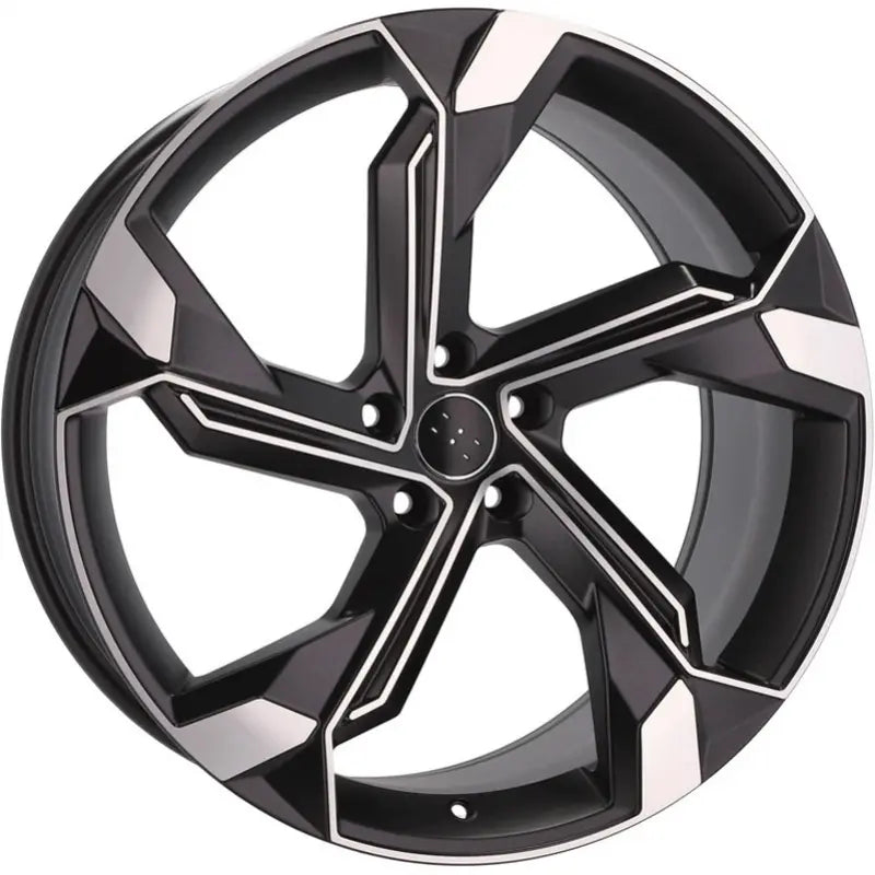 Alu kola pro Audi Y1201 9x20 5x112 ET38 66.6 Black Polished | Wheelsup.cz