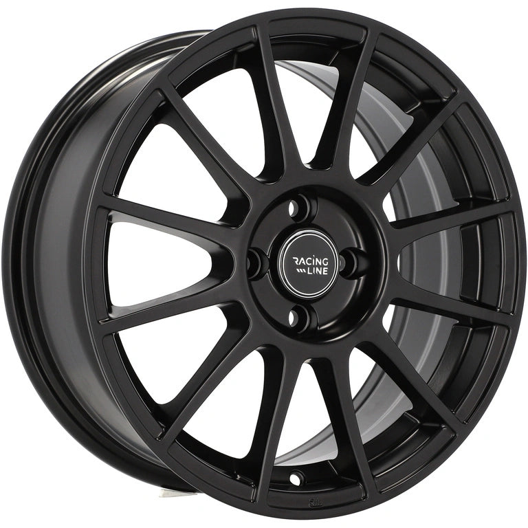 Alu kola pro Fiat Y1208 6.5x16 4x98 ET35 58.1 Black Half Matt