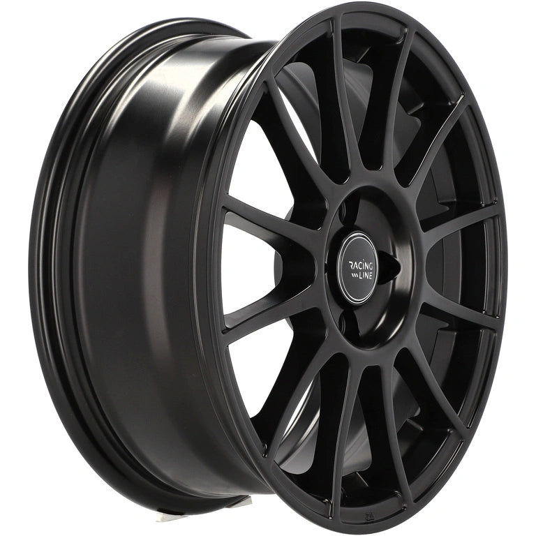 Alu kola pro Fiat Y1208 6.5x16 4x98 ET35 58.1 Black Half Matt | Wheelsup.cz
