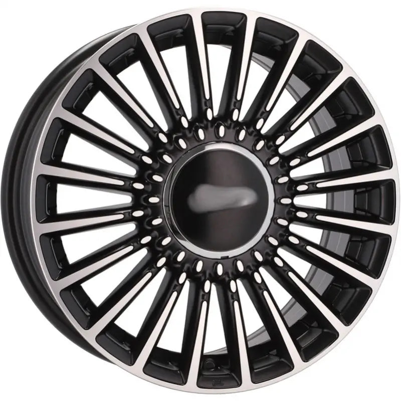 Alu kola pro Fiat Y1210 6.5x16 4x98 ET35 58.1 Black Polished | Wheelsup.cz