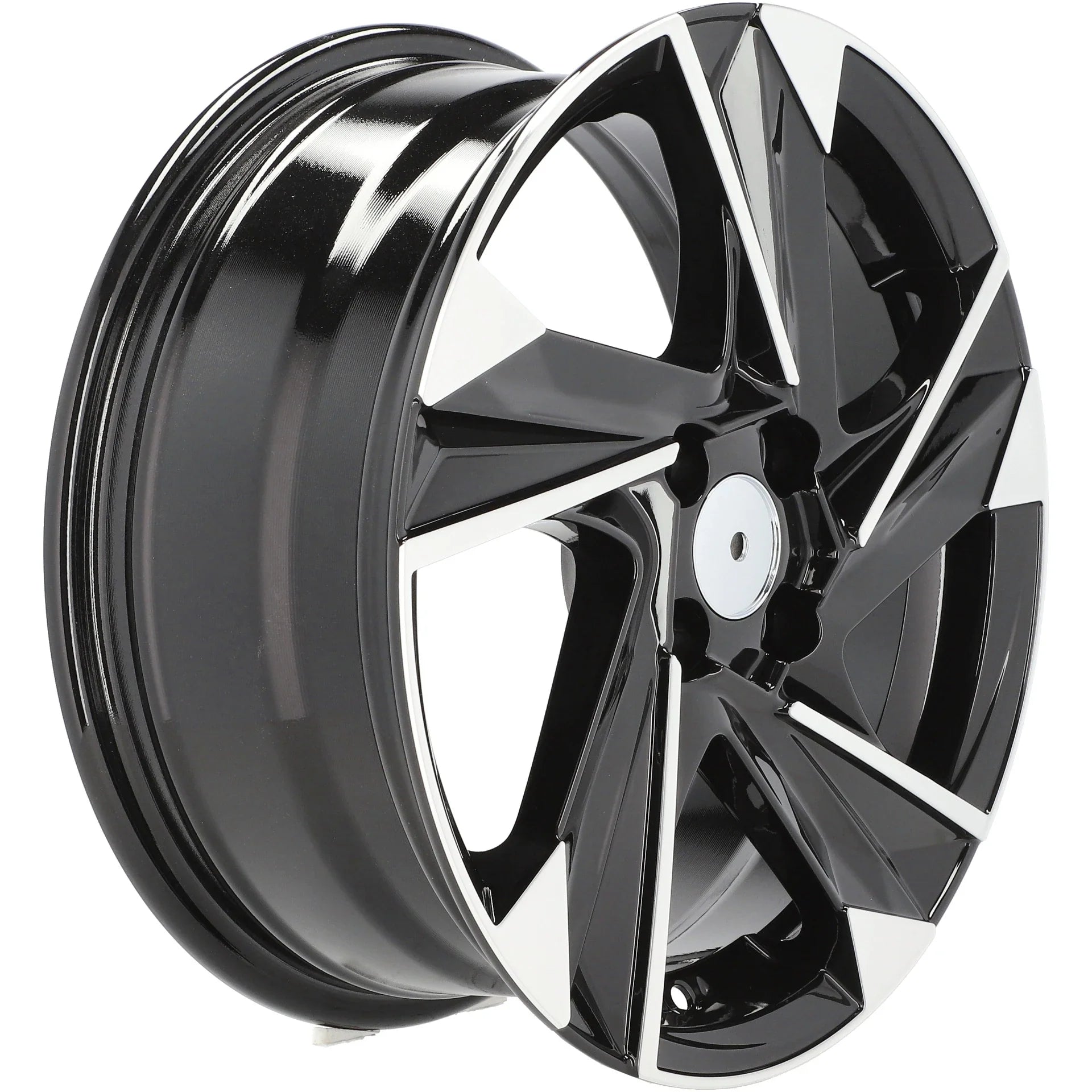 Alu kola pro Hyundai Y1220 6.5x16 4x100 ET45 54.1 Black Polished | Wheelsup.cz