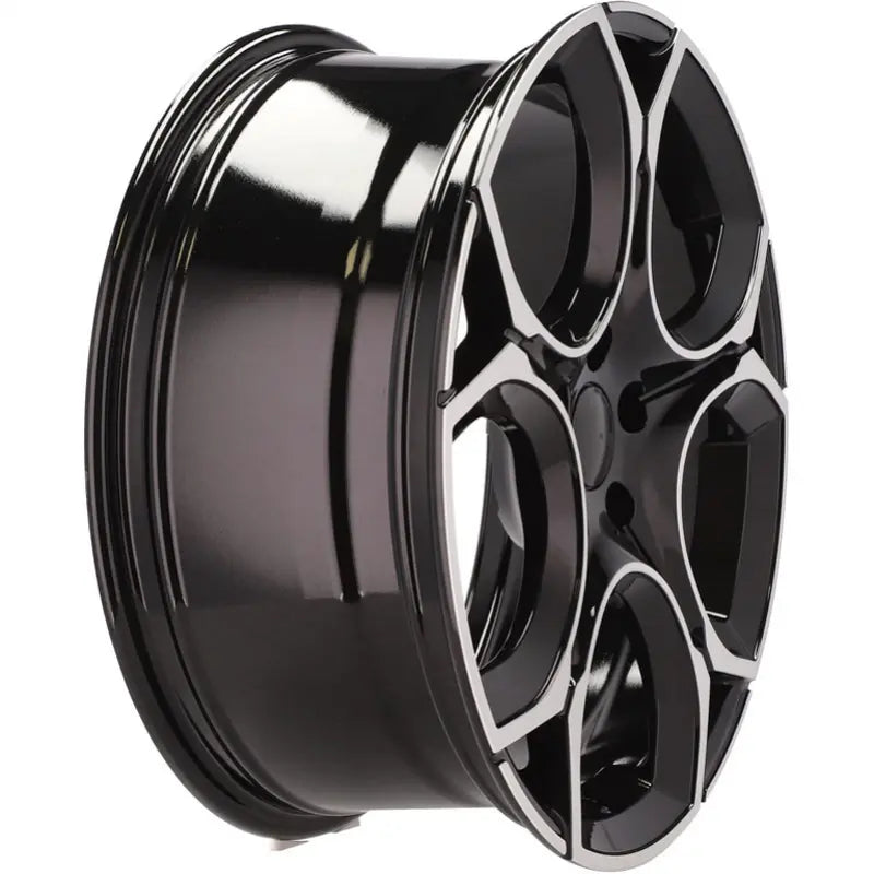 Alu kola pro Volkswagen Y1232 7.5x17 5x112 ET45 57.1 Black Polished | Wheelsup.cz