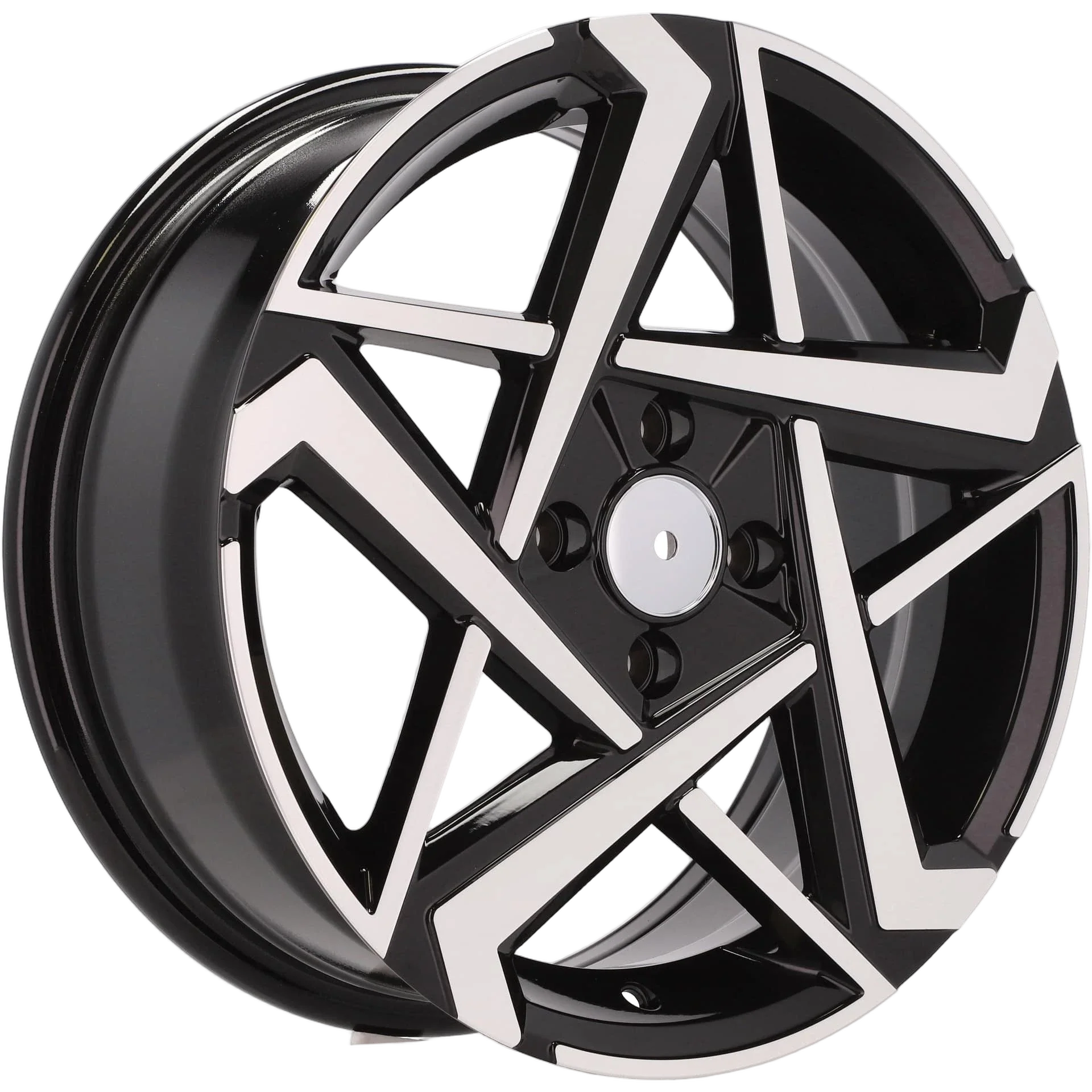 Alu kola pro Hyundai Y1237 6.5x16 4x100 ET45 54.1 Black Polished | Wheelsup.cz