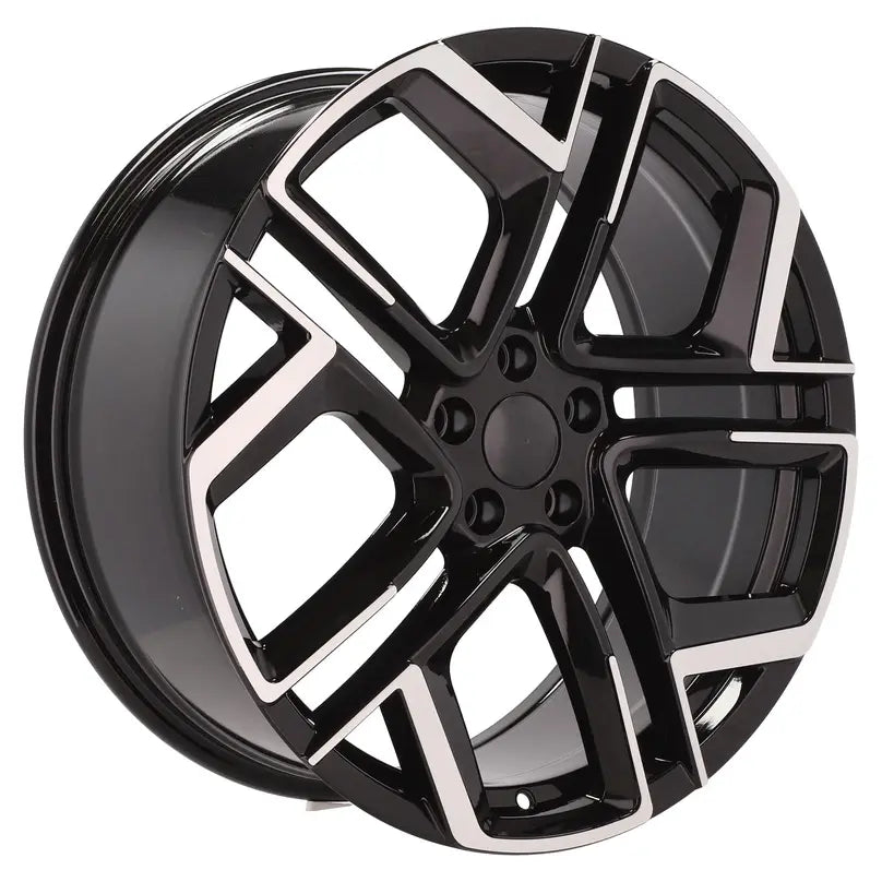 Alu kola pro Volkswagen Y1243 8.5x19 5x112 ET38 57.1 Black Polished | Wheelsup.cz