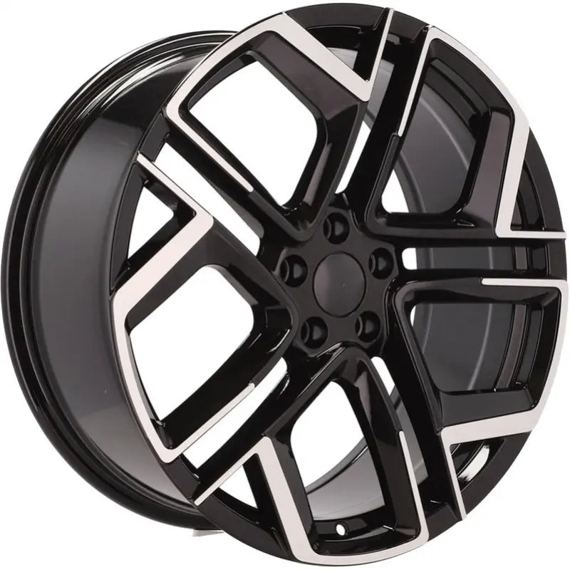 Alu kola pro Volkswagen Y1243 8.5x20 5x112 ET38 57.1 Black Polished | Wheelsup.cz